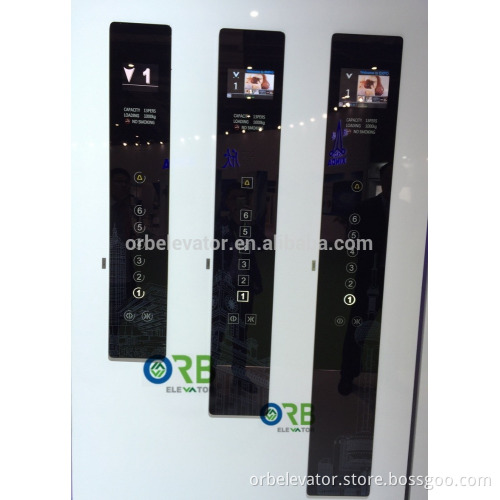 COP glass elevator car operation panel